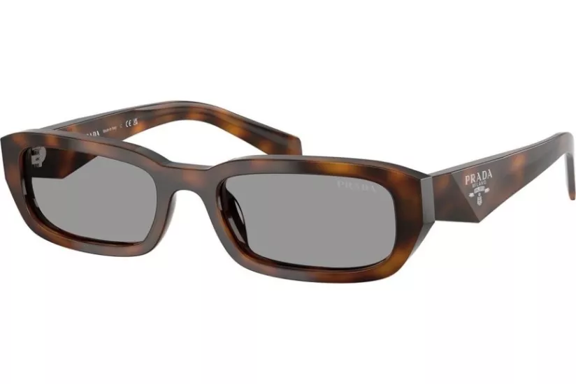 Prada PR B06S (20D50Q) 53 | Unisex Gri Güneş Gözlüğü